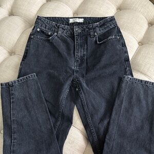 We The Free Charcoal High Rise Jeans